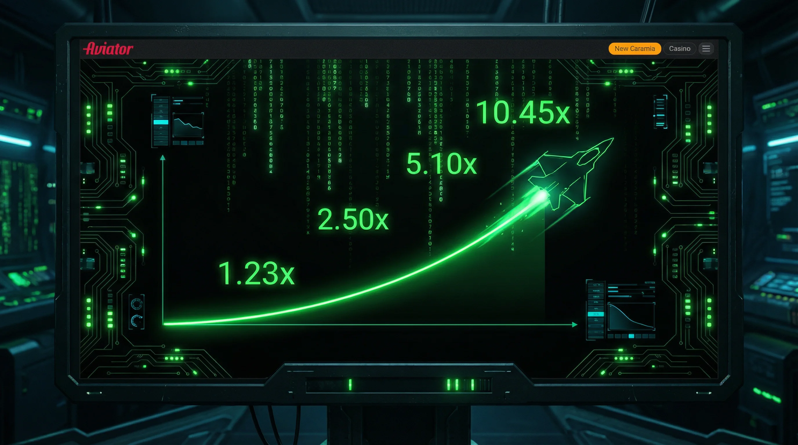 Juego Aviator 1xBet con código promocional